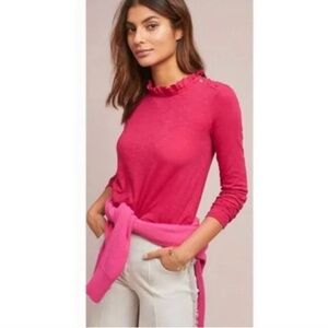 Anthropologie Stateside Pink Top